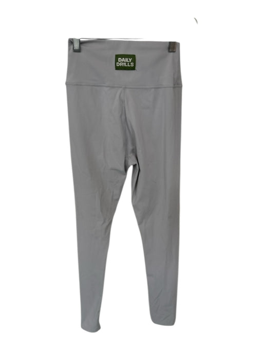Daily Drills Size S Light Gray High Waist Athletic Leggings Light Gray / S