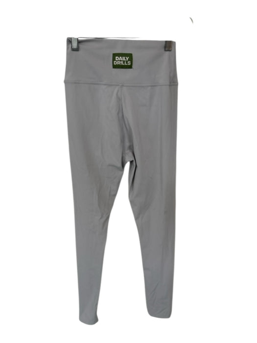 Daily Drills Size S Light Gray High Waist Athletic Leggings Light Gray / S
