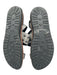 Coach Shoe Size 11 Silver, Black, Brown Leather Toe Strap Studded Flat Sandals Silver, Black, Brown / 11