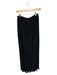 Khaite Size 2 Black Viscose Back Zip Maxi Skirt Black / 2