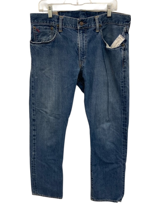 Polo Size 34 med light wash Cotton Solid Jean Men's Pants med light wash / 34