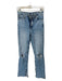 Zara Size 2 Light Wash Cotton High Rise Flare Jeans Light Wash / 2