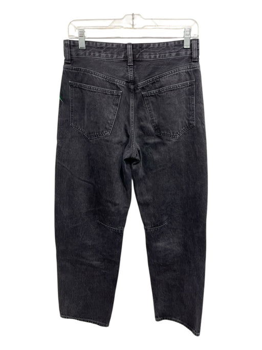 Madewell Size 24 Black Wash Cotton Denim High Rise Darted Button Fly Jeans Black Wash / 24