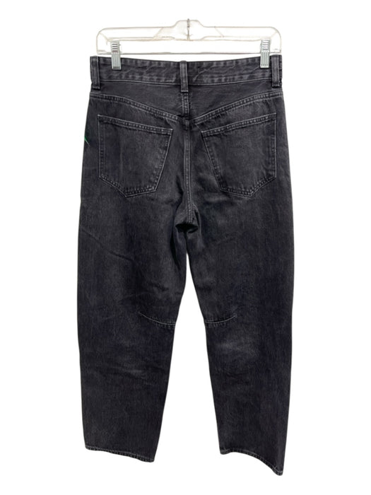 Madewell Size 24 Black Wash Cotton Denim High Rise Darted Button Fly Jeans Black Wash / 24