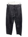 Madewell Size 24 Black Wash Cotton Denim High Rise Darted Button Fly Jeans Black Wash / 24