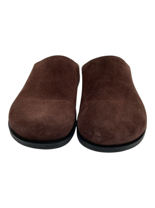 Everlane Shoe Size 6 Dark Brown Leather Suede Mules Clogs Dark Brown / 6