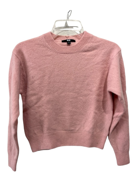 Uniqlo Size XS Light Pink Wool Long Sleeve Sweater Light Pink / XS