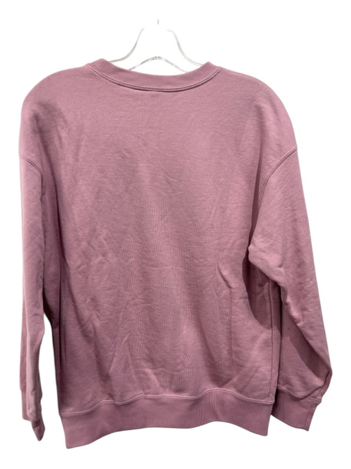 Uniqlo Size XS Light Pink Cotton & Polyester Crew Neck Sweatshirt Light Pink / XS