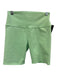 Alo Size M Green Polyester Blend Long Athletic Shorts Green / M