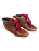 Bionica Shoe Size 6 Brown & Red Leather Lace Up Athletic Boots Brown & Red / 6