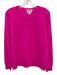 Nordstrom Size M Neon Pink Cashmere Crewneck Sweater Neon Pink / M