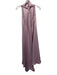 Amsale Size 6 Lilac Polyester Halter High Neck Zip Close Satin Dress Lilac / 6