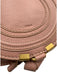 Chloe Dusty Pink Leather Crossbody Round Flap Closure Gold Hardware Bag Dusty Pink / S