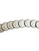 Unknown Metallic Roman Coin clasp closure Stretch Belts Metallic / Est M