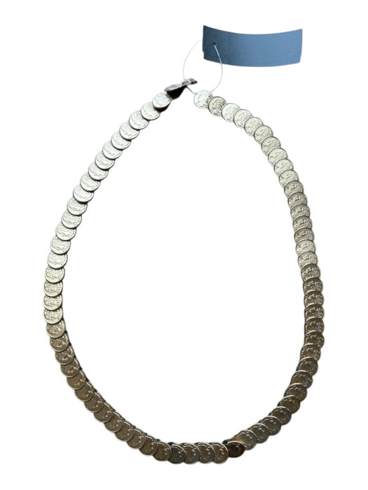 Unknown Metallic Roman Coin clasp closure Stretch Belts Metallic / Est M