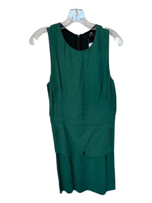 Tibi Size 6 Green Viscose Sleeveless Back Zip Dress Labels Resale Boutique Tibi Size 6 Green Viscose Sleeveless Back Zip Dress Labels Resale Boutique