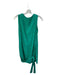 Diane Von Furstenberg Size Est S Green Lace Sleeveless Side Tie Dress Green / Est S