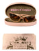 Juicy Couture Pale Pink Plastic Rectangle Logo Tinted Sunglasses Pale Pink