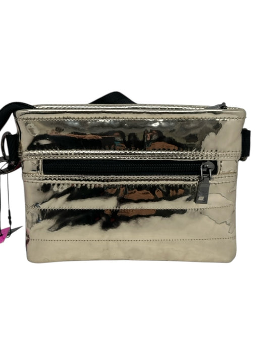 Think Royln Gold Synthetic Zip Close Adjustable Strap Bag Gold / S