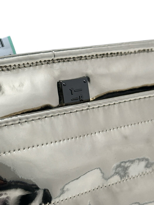Think Royln Gold Synthetic Zip Close Adjustable Strap Bag Gold / S