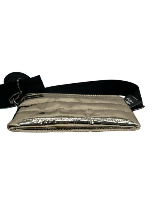 Think Royln Gold Synthetic Zip Close Adjustable Strap Bag Gold / S