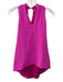 Trina Turk Size M Pink Polyester Sleeveless Buckle Hook & Eye Top Pink / M