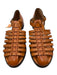 Tory Burch Shoe Size 8 Brown Leather Buckle Fisherman Sandals Brown / 8