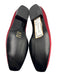 Staud Shoe Size 39 Red & Black Satin Upper Leather Contrast Trim Flats Red & Black / 39