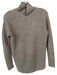 Madewell Size XS Taupe Wool Blend Turtle Neck Waffle Long Sleeve Sweater Taupe / XS