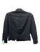 Alice + Olivia Size XS Black & Silver Wool Embellished Band Jacket Jacket Black & Silver / XS