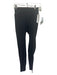 Lucas Hugh Size S Black Polyamide High Rise Ankle Paneled Leggings Black / S