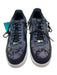 Nike Shoe Size 9 Black & White Synthetic Floral lace up Low Top Sneakers Black & White / 9