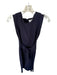 Boden Size 2R Navy Sleeveless Back Zip Front Tie Dress Navy / 2R