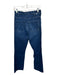 Mother Size 30 Dark Wash Cotton Blend High Waist Bootcut Raw Hem Jeans Dark Wash / 30
