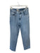 Pilcro Size 27 Light Wash Cotton Blend High Waist Straight Leg Jeans Light Wash / 27