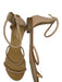 Billini Shoe Size 8 Blush Suede Back Zip Multi Strap Sandals Blush / 8