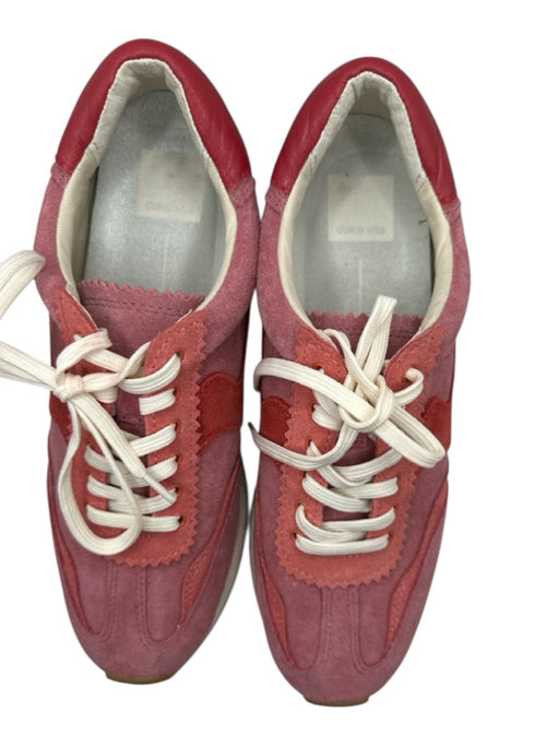 Dolce Vita Shoe Size 8 Mauve Suede Lace Up Athletic Sneakers Mauve / 8