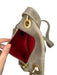 Hammitt Taupe & Gold Leather Outer Pocket Crossbody Zip Close Bag Taupe & Gold / XS