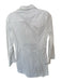 French Connection Size 10 White Cotton Long Sleeve Button Down Collar Dress White / 10