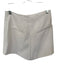 En Saison Size Est M Bone Polyester High Waist Front Pockets Shorts Bone / Est M