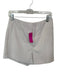 En Saison Size Est M Bone Polyester High Waist Front Pockets Shorts Bone / Est M