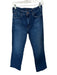 Mother Size 29P Dark Wash Cotton Blend High Waist Straight Leg Jeans Dark Wash / 29P