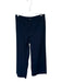 Maeve Size 28 Navy Linen & Viscose High Waist Wide Leg Pants Navy / 28