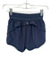 Alo Size XXS Navy & white Polyester Blend Waist Band High Waist Athletic Shorts Navy & white / XXS