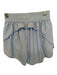Alo Size XXS Sky Blue Polyester Blend Waist Band High Waist Athletic Shorts Sky Blue / XXS