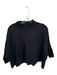 Kerisma Size One Size Black Angora Blend Turtle Neck Long Sleeve Sweater Black / One Size