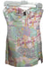 Maeve Size 4 Pastels Polyester Strapless Jaquard Trees Back Zip Dress Pastels / 4