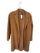 Zara Size L Camel Polyester Long Sleeve Duster Coat Camel / L