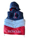 Moncler Size 4 Red & White & Blue Synthetic Puffer Vest Men's Jacket 4