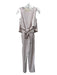 Trina Turk Size 0 Dusty Pink Round Neck Sleeveless Straight Leg Jumpsuit Dusty Pink / 0